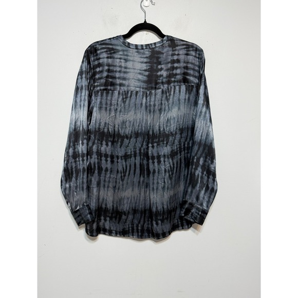 Rails Eclectic Cali Girl Tie Dye Tunic Blouse Womens Large Hippie‎ Art To Wear - Picture 3 of 8